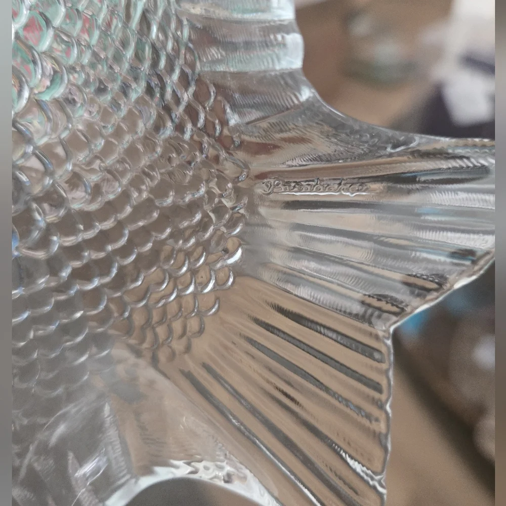 Pasabahce Marine Crystal Elegant Clear Fish-Shaped Glass